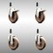Service Caster 5 Inch 316SS High Temp Glass Filled Nylon 3/4 Inch Stem Caster Lck Brake, 2PK SCC-SS316TTLEX20S514-GFNSHT-2-S-2-34 - alternate 1
